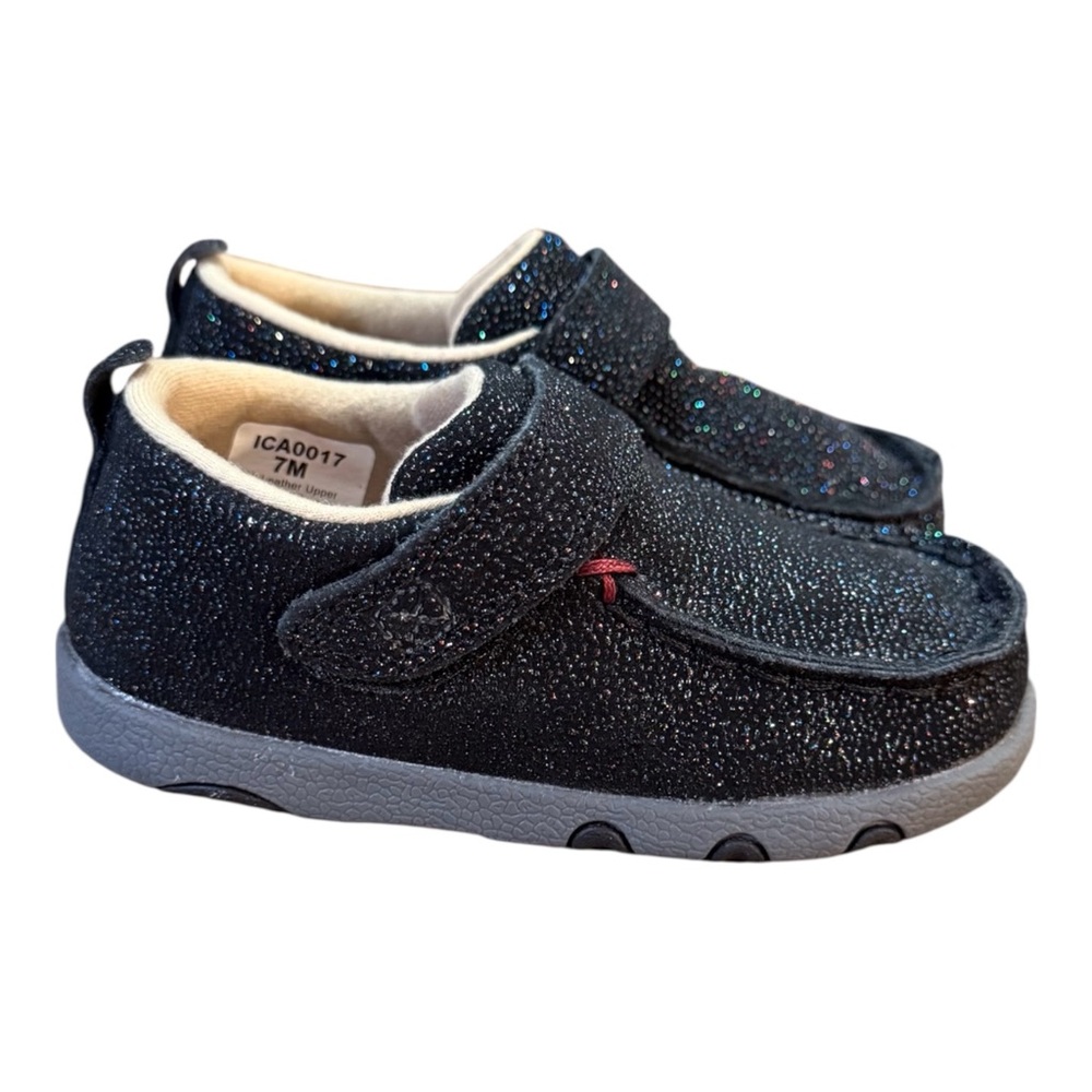 Twisted X Sparkle Driving Mocs Infant Size 7